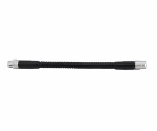 Husí krk XLR/XLR, 47cm, černý