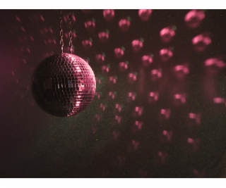 Set zrcadlová koule 30 cm