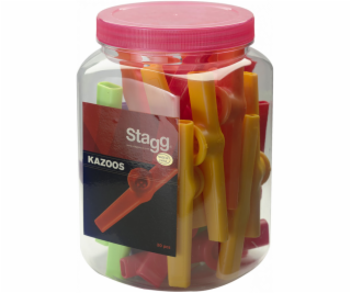 Stagg KAZOO-30, barevné kazoo, 30 ks