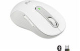 Logitech myš Signature M650 Large/optická/bezdrôtová/400-2000dpi/5 tlačidiel/logitech bolt/svetlo šedá/pre ľavákov