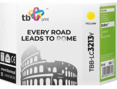 TB tlačový atrament pre Brother DCP-J722DW žltý TBB-LC3213Y 100% nový -TBB-LC3213Y