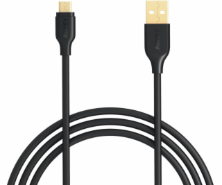 CB-MD1 Black rýchle rýchle nabíjanie micro USB-USB kábel ...
