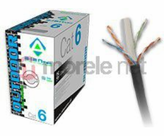 Alantec KIU6OUTZ305 networking cable Black 305 m Cat6 U/U...