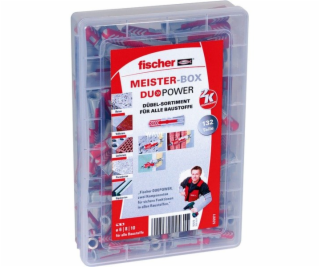fischer master box duopower sada hmoždinek duopower 6 8 1...