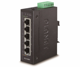 PLANET IGS-500T network switch Unmanaged Gigabit Ethernet...