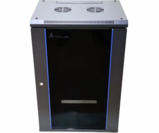 Extralink 19 18U 600x600 mm wall-mounting cabinet Black