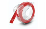 DYMO 3D Páska do štítkovača, 9 mm x 3 m,  červená