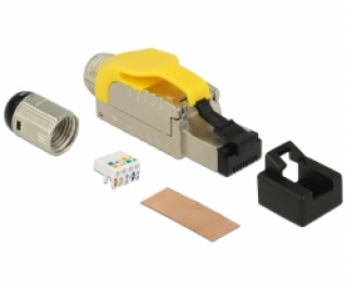 Delock Konektor RJ45 zostava Cat.6A kovový