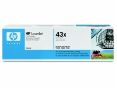 HP 43X Black LJ Toner Cart, 30 000 str, C8543X