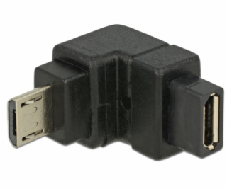 Delock adaptér USB 2.0 Micro-B samec > USB 2.0 Micro-B sa...