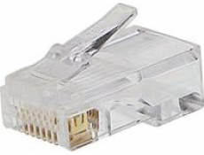 PREMIUMCORD Konektor RJ45 8pinů - na drát, balení 50ks v sáčku