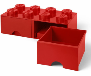 LEGO Brick Drawer 8 rot, Aufbewahrungsbox