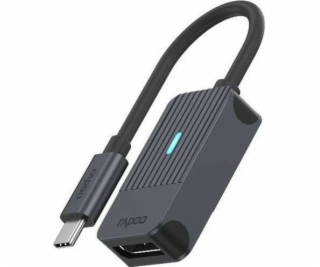 Rapoo USB-C Adapter grau USB-C auf DisplayPort