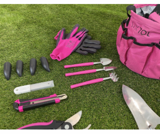 Sada zahradního nářadí GARDEN PINK 10 SIXTOL