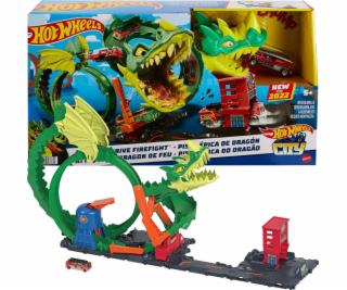 Hot Wheels City Dračí útok na hasičáreň HDP03