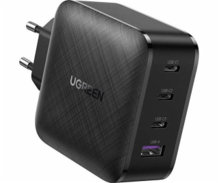 UGREEN USB-A+3xUSB-C 65W  GaN Tech Fast Wall Charger EU B...
