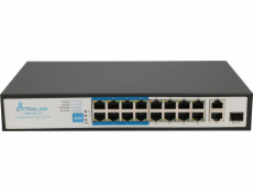 VIRTUS V3 PoE switch 16x100Mb/s 150W
