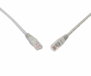 SOLARIX patch kabel CAT5E UTP PVC 15m šedý snag-proof