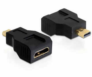 Delock adaptér HDMI mini C samice >  HDMI micro D samec