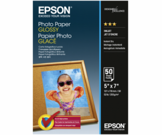 EPSON fotopapír C13S042545/ 13x18cm/ Lesklý/ 50ks