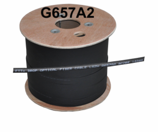 8vl. 9/125 FO DROP FTTx black LSOH G.657A2