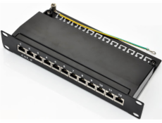 Patch panel 10  STP cat.6 12portů