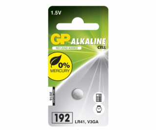 GP alkalická baterie 1,5V LR41/V3GA 1ks blistr