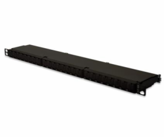 DIGITUS CAT 6A Patchovací panel třídy EA, stíněný, 0,5U 2...