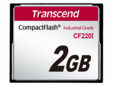 Transcend 2GB INDUSTRIAL TEMP CF220I CF CARD (SLC) Fixed disk and UDMA5