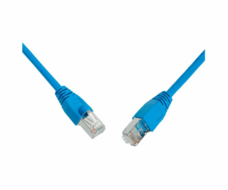 SOLARIX patch kabel CAT5E SFTP PVC 20m modrý