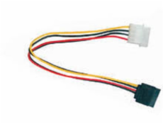 Kabel GEMBIRD SATA napájecí 15cm  1x 5,25 na 1xSATA