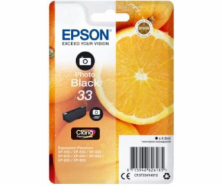 Epson inkoustová náplň/ T3341/ Singlepack 33 Claria Premi...