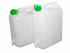 Kanystr na vodu 15 l s kohoutkem plast