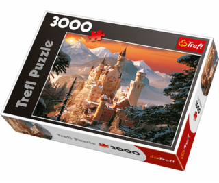 Trefl Winter Zámek Neuschwanstein, Německo 3000 položek