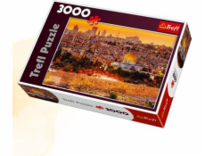 Trefl PUZZLE 3000EL STŘECHA JERUSALEM PUD (33032)