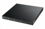 Zyxel XGS4600-32, 32-port Managed Layer3+ Gigabit switch, 24x Gigabit metal + 4x Gigabit dual personality (RJ45/SFP) + 4