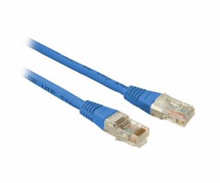 SOLARIX patch kabel CAT5E UTP PVC 3m modrý non-snag proof