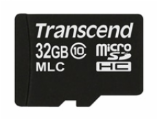 Transcend 32GB microSDHC (Class 10) MLC průmyslová paměťová karta (bez adaptéru), 20MB/s R, 16MB/s W