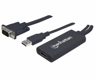MANHATTAN Převodník z VGA a USB na HDMI