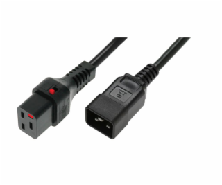 ASM IEC-PC1285 Power Cable Male C20 H05VV 3 X 1.5mm2 to C...