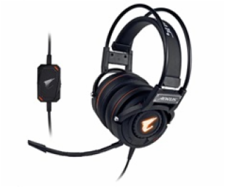 GIGABYTE sluchátka s mikrofonem headset AURUS H5, wired, ...