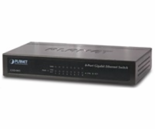 PLANET GSD-803 switch  10/100/1000 (8x1000Base-T), EuP, 8...