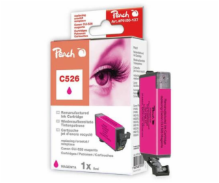 PEACH kompatibilní cartridge Canon CLI-526, Magenta