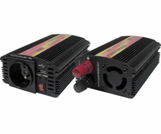 Síťový měnič napětí z 12V DC na 230V AC 300W + USB 500mA