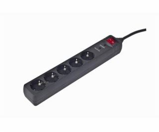 GEMBIRD SPG-5-C-5 surge protector 5 sockets self diagnost...