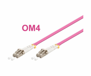 Optický patch kabel duplex LC-LC 50/125 MM 20m OM4