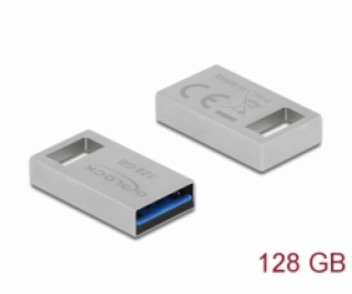 Delock Flash disk USB 3.2 Gen 1, 128 GB - kovový kryt