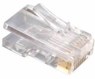 GEMBIRD PLUG3UP6/100 modular LAN plug 6u gold plated - se...