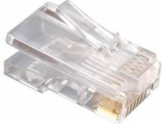 GEMBIRD PLUG3UP6/100 modular LAN plug 6u gold plated - set of 100 pcs