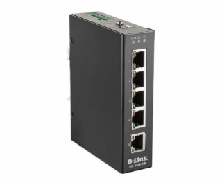 D-Link DIS-100E-5W 5 Port Unmanaged Switch with 5 x 10/10...